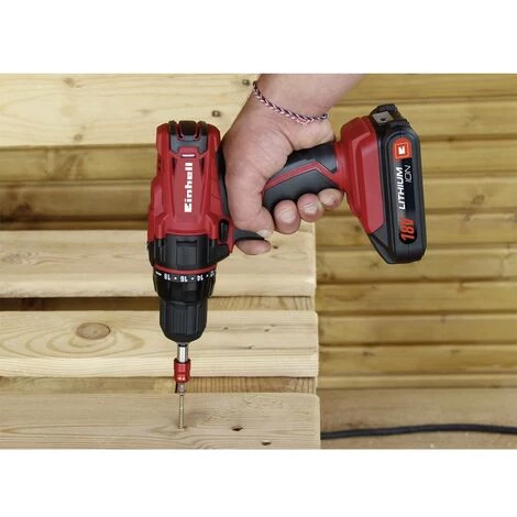 Perceuse-visseuse Sans Fil Einhell TC-CD 18-2 Li 4513846 18 V 1.5 Ah Li-Ion + Batterie 5 Perceuse-visseuse Sans Fil Einhell TC-CD 18-2 Li 4513846 18 V 1.5 Ah Li-Ion + Batterie – Image 3