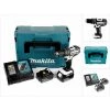 Makita DHP 482 ZW RFJ - 18 V Li-Ion Perceuse Visseuse à Percussion Sans Fil Avec Boîtier Makpac + 2x BL1830 3,0Ah Batteries + DC 18 RC Chargeur Rapide -Perceuse Soldes 2022 10344109 1