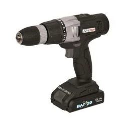 HELIOTRADE Perceuse Visseuse PRO Avec 2 Batteries 2 Ah Et 4Ah