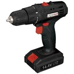 HELIOTRADE Perceuse Visseuse Sans Fil Sur Batterie 14,4V Livré En Coffret -Perceuse Soldes 2022 10639244 3