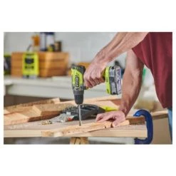 Perceuse-visseuse à Percussion RYOBI Brushless OnePlus - Sans Batterie Ni Chargeur R18PD5-0 -Perceuse Soldes 2022 11025201 3