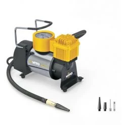 VITO PRO-POWER Mini Compresseur 140W 10.3 Bar VITO 230V Multi Fonctions 35L/min Leger Et Compact