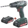 METABO® Perceuse-visseuse Sans Fil BS 18 - 2 Batteries Li-Ion 18V 1,3Ah, Avec Chargeur SC60 Et Mallette Metabo -Perceuse Soldes 2022 11296653 1