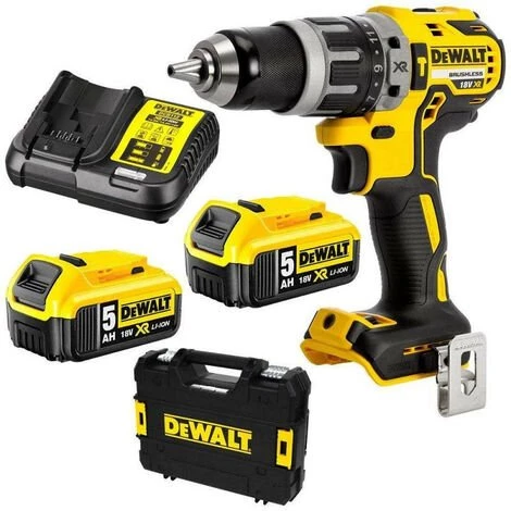 Perceuse à Percussion 18V XR (2x5,0 Ah) En TSTAK - DEWALT DCD796P2-QW 3 Perceuse à Percussion 18V XR (2x5,0 Ah) En TSTAK - DEWALT DCD796P2-QW