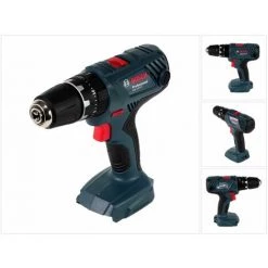 Bosch GSB 18 V-21 Perceuse-visseuse à Percussion Sans Fil 18V 55Nm 13mm Mandrin De Perçage Rapide - Sans Batteries - Sans Chargeur
