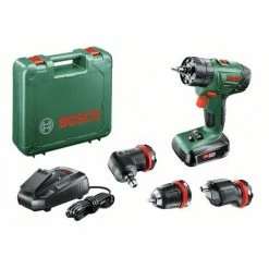 Bosch Perceuse-visseuse à Percussion 2 Vitesses Sans-fil Lithium-Ion, AdvancedImpact 18 QuickSnap, 1 Batterie - 06039A3400