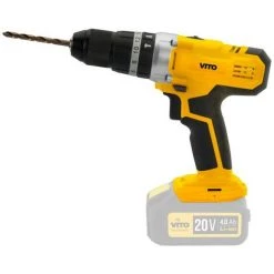 VITO PRO-POWER Pack 2 Outils Scie Sauteuse + Perceuse Sans Fil 20V VITOPOWER + 2 Batt. 4.0 Ah + 1 Chargeur Rapide 9 VITO PRO-POWER Pack 2 Outils Scie Sauteuse + Perceuse Sans Fil 20V VITOPOWER + 2 Batt. 4.0 Ah + 1 Chargeur Rapide -Perceuse Soldes 2022 12321650 3