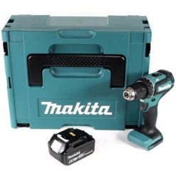 Makita DDF 485 G1J 18 V Li-Ion Perceuse Visseuse Sans Fil Brushless 13 Mm + Coffret MakPac + 1 X Batterie 6,0 Ah - Sans Chargeur