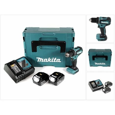 Makita DDF 485 RTJ 18 V Li-Ion Perceuse Visseuse Sans Fil Brushless 13 Mm + Coffret MakPac + 2 X Batteries 5,0 Ah + Chargeur 7 Makita DDF 485 RTJ 18 V Li-Ion Perceuse Visseuse Sans Fil Brushless 13 Mm + Coffret MakPac + 2 X Batteries 5,0 Ah + Chargeur – Image 5