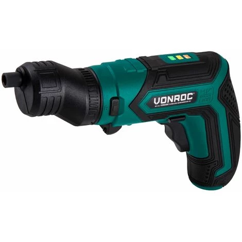 VONROC Tournevis à Batterie 4V - Porte-embout Magnétique, Attache Excentrique, Attache Coudée, Embout Et Chargeur De Batterie 5 VONROC Tournevis à Batterie 4V - Porte-embout Magnétique, Attache Excentrique, Attache Coudée, Embout Et Chargeur De Batterie – Image 3