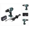Makita DHP 458 Z 18V Li-ion Perceuse-visseuse Sans Fil 91 Nm + Set D'embouts édition Dinotech De 31 Pièces - Sans Batterie - Sans Chargeur -Perceuse Soldes 2022 12825739 1