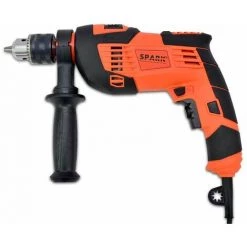 Spark - Perceuse à Percussion 1010 W, 230 V, Taille De Mandrin 0-13mm, Vitesse Variable, Marteau Et Perceuse 2- En -1, Poignée Rotative à 360° -Perceuse Soldes 2022 12840948 3