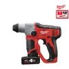 .MILWAUKEE. Perforateur MILWAUKEE M12H-202C SDS-Plus 12V + 2 Batteries 2.0Ah, Chargeur, En Coffret Kitbox - 4933431340 -Perceuse Soldes 2022 1296232 1