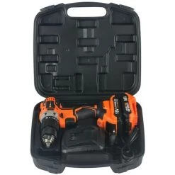 AGORADIRECT Spark - Perceuse Visseuse A Percussion Sans Fil, 16+2 Positions, 44NM, 18V, 2 Vitesses + 2 Batteries Lithium, Moteur BRUSHLESS -Perceuse Soldes 2022 13675085 3