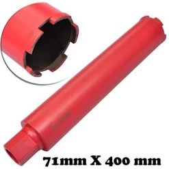 VIDAXL Couronne Diamant Pour Carotteuse 71 Mm X 400 Mm Sec Et Humid -Perceuse Soldes 2022 14075060 4