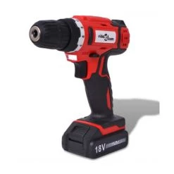VidaXL Kit De Perceuse-visseuse Sans Fil Avec Batteries Li-ion 18 V -Perceuse Soldes 2022 14224134 3