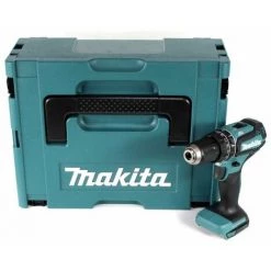 Makita DHP485ZJ Perceuse Visseuse à Percussion à Batteries 18V Li-Ion (machine Seule) Dans MAKPAC - Moteur Sans Charbon