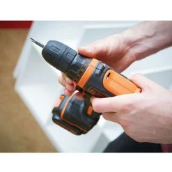 BLACK & DECKER Black And Decker - Perceuse Visseuse Sans Fil 10.8 V Li-Ion 1.5 Ah 26 Nm 550 Trs/min 1 Batterie - BDCD12-QW -Perceuse Soldes 2022 14372026 4