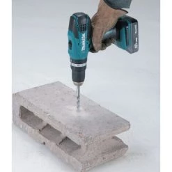 Perceuse Visseuse à Percussion MAKITA 18V Li-Ion 1.3Ah En Mallette ALU + KIT D'accessoires - HP457DWEX4 -Perceuse Soldes 2022 14709036 3