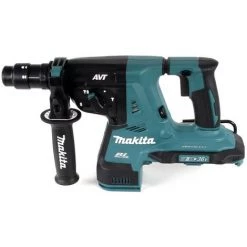 Makita DHR 281 T4J Brushless Perforateur-burineur Sans Fil 28 Mm 2 X 18 V Pour SDS-PLUS + Mandrin Auto-serrant Interchangeable + Coffret MakPac + 4 X Batteries 5,0 Ah - Sans Chargeur