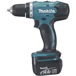 Perceuse Visseuse 14,4 V Li-Ion 3 Ah Ø 10 Mm MAKITA - 2 Batteries, Chargeur, Coffret - DDF343SFE