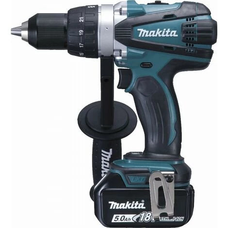 Perceuse Visseuse 18 V Li-Ion 5 Ah Ø 13 Mm MAKITA - 2 Batteries, Chargeur, Coffret - DDF458RTJ 3 Perceuse Visseuse 18 V Li-Ion 5 Ah Ø 13 Mm MAKITA - 2 Batteries, Chargeur, Coffret - DDF458RTJ