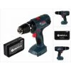 Bosch Professional GSB 18V-21 Perceuse-visseuse à Percussion Sans Fil 18V 55Nm Solo + Accessoires Professionels De Vissage Et Perçage Wiha - 31 Pcs. Dans Boîtier De Transport Dinotech Edition - Sans Batterie, Sans Chargeur -Perceuse Soldes 2022 15624426 1