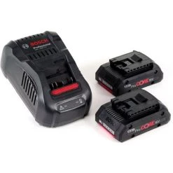 Bosch Professional GSB 18V-21 Perceuse-visseuse à Percussion Sans Fil 18V 55Nm + 2 X Batteries ProCORE 4,0Ah + Chargeur -Perceuse Soldes 2022 15771354 5