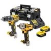 DeWALT Kit 2 Outils à Batterie, 18V - DCK2077P2T-QW -Perceuse Soldes 2022 16767364 1