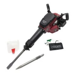 WILTEC Marteau-piqueur 2,5CV 55J Force De Frappe 1500 1/min Prise Hexagonale 2 Burins Brise-béton Cloison