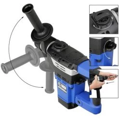 ECD GERMANY Set Perceuse électrique 11 Pièces 5-20 Mm SDS-Plus En Acier Béton/pierre Perforé -Perceuse Soldes 2022 17089652 3