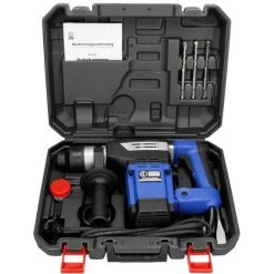 ECD GERMANY Set Perceuse électrique 11 Pièces 5-20 Mm SDS-Plus En Acier Béton/pierre Perforé -Perceuse Soldes 2022 17089652 4