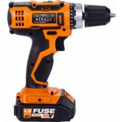 Perceuse Visseuse à Batterie 18v VLN 3220 Fuse Villager Chargeur Et 2 Batteries Lithium Inclus - Orange -Perceuse Soldes 2022 17469985 3