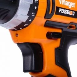 Perceuse Visseuse Sans Fil 18V Fuse VLN 3220 Villager Sans Chargeur Ni Batterie - Orange -Perceuse Soldes 2022 17469989 5