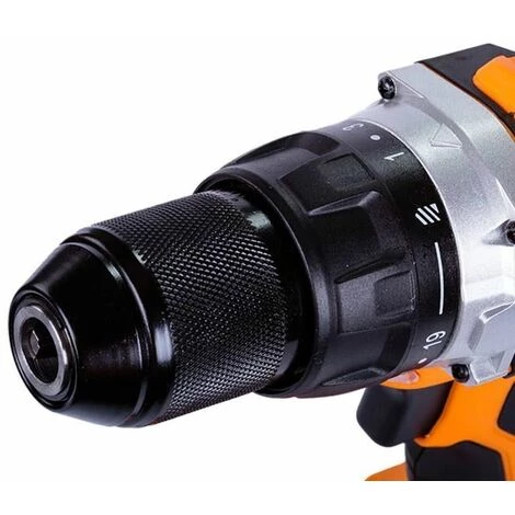 Perceuse Visseuse Sans Fil 18V Fuse VLP 5220 Villager Couple 40Nm Sans Chargeur Ni Batterie - Orange 5 Perceuse Visseuse Sans Fil 18V Fuse VLP 5220 Villager Couple 40Nm Sans Chargeur Ni Batterie - Orange – Image 3