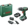 Bosch Perceuse à Percussion Sans-fil PSB 1800 Li-2 2 Batteries 1,5Ah -Perceuse Soldes 2022 17499644 1