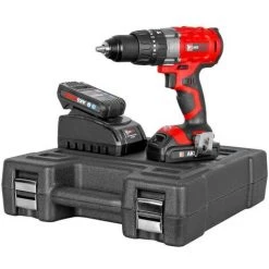 PERCEUSE VISSEUSE SANS FILS À PERCUSSION 18V 2 Ah HOLZMANN AKS45IND -Perceuse Soldes 2022 18053590 4