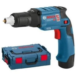 Pack 12V BOSCH: Visseuse Plaquistes GTB 12V-11 + Perceuse D'angle GWB 12V-10 + 2 Batt 2Ah + 2 Coffrets L-BOXX -Perceuse Soldes 2022 18254176 2