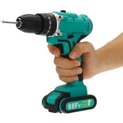 INSMA Perceuse Visseuse Sans Fil 68V 25+3N.M 2 Batterie 7500mAh -Perceuse Soldes 2022 18259835 5