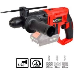 OXEO Marteau Perforateur Sans Fil 18V Easy Full 1.2 Joules - Sans Batterie -Perceuse Soldes 2022 18410848 4