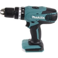 Makita HP 457 DWE 10 - 18 V Perceuse-Visseuse Sans Fil + 2 X Batteries 1,3 Ah + Chargeur + 74 Pièces D'accessoires + Coffret -Perceuse Soldes 2022 18552889 3
