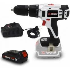 Perceuse Visseuse Percussion 20V LITHIUM X-Performer XP2CID20LI - Mandrin Auto + Batterie 2 Ah Et Chargeur Inclus