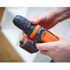 BLACK & DECKER Perceuse Black Et Decker Sans Fil 10,8V LITHIUM - BDCDD12K1 -Perceuse Soldes 2022 18747057 3