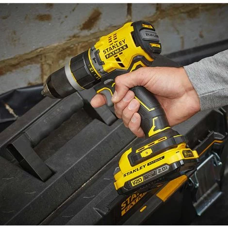 STANLEY FATMAX V20 Perceuse à Percussion STANLEY FatMax SFMCD721B (Machine Seule) 7 STANLEY FATMAX V20 Perceuse à Percussion STANLEY FatMax SFMCD721B (Machine Seule) – Image 5