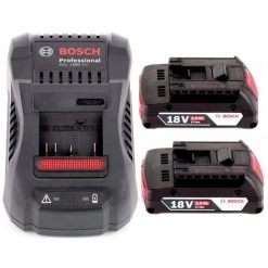Bosch GSB 18V-21 Perceuse-Visseuse à Chocs Sans Fil 18V 55Nm + 2x Batteries 2,0Ah + Chargeur -Perceuse Soldes 2022 19654888 2