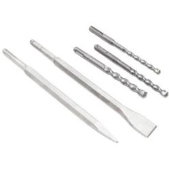 WILTEC Marteau Perforateur 1050W 3000 Tr./min 3 Foret 3 Burin Béton Acier Bois Mandrin Burinage Perçage -Perceuse Soldes 2022 19978465 4