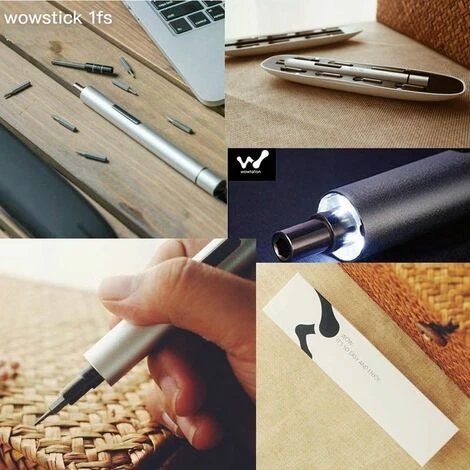 MOHOO Wowtation Wowstick 1F Tournevis Sans Fil - 100 Tr / Min, 1/8 Pouce Hexagonal 56 Têtes Différentes Housse De Transport 7 MOHOO Wowtation Wowstick 1F Tournevis Sans Fil - 100 Tr / Min, 1/8 Pouce Hexagonal 56 Têtes Différentes Housse De Transport – Image 5