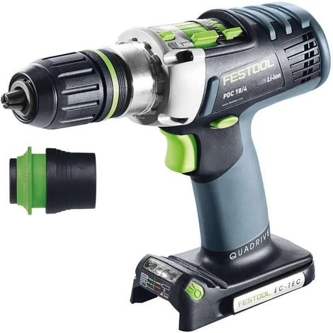 Perceuse-visseuse à Percussion Sans Fil PDC 18/4 Li-Basic QUADRIVE - Festool 3 Perceuse-visseuse à Percussion Sans Fil PDC 18/4 Li-Basic QUADRIVE - Festool