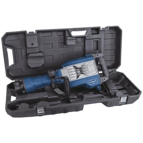 Scheppach Marteau De Démolition AB1900 - 1900W | 230-240V | 60J | Boîtier Et 4 Burins Inclus 5 Scheppach Marteau De Démolition AB1900 - 1900W | 230-240V | 60J | Boîtier Et 4 Burins Inclus – Image 3
