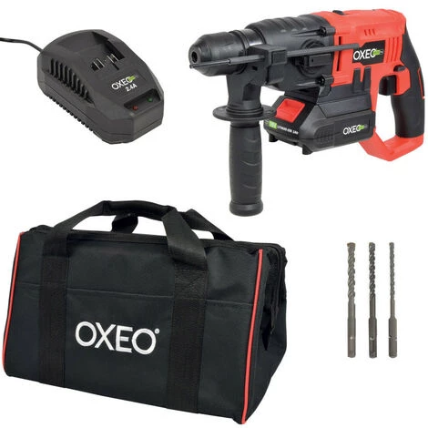 OXEO Marteau Perforateur Sans Fil 18V Easy Full Avec Sac, Batterie Et Chargeur Rapide 3 OXEO Marteau Perforateur Sans Fil 18V Easy Full Avec Sac, Batterie Et Chargeur Rapide
